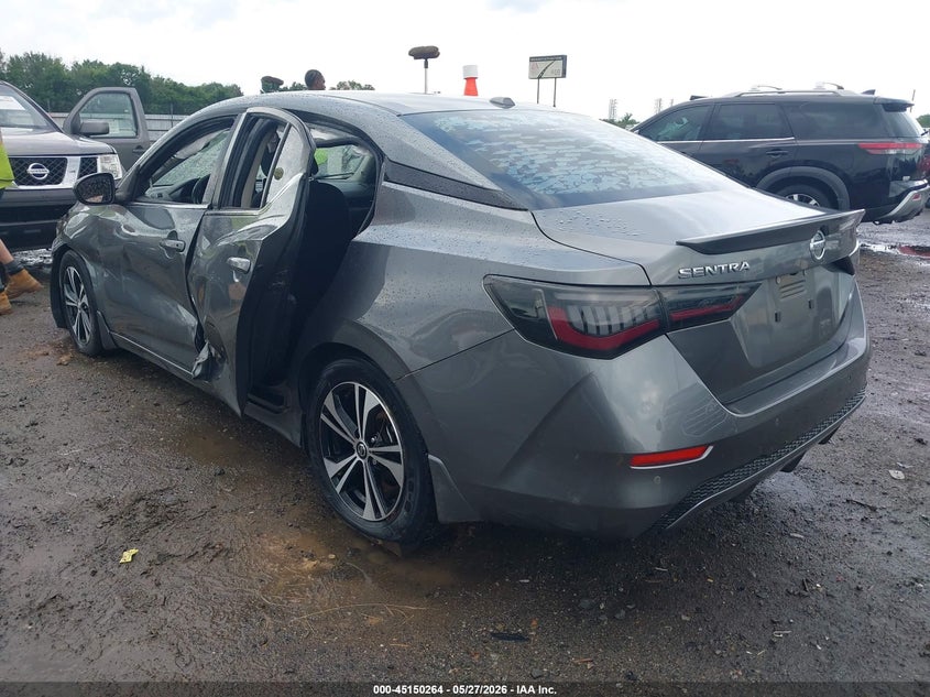 VIN 3N1AB8CV2MY215270 2021 NISSAN SENTRA SV XTRONIC CVT