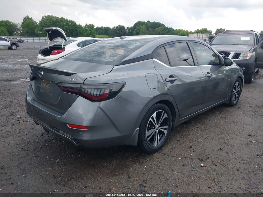 VIN 3N1AB8CV2MY215270 2021 NISSAN SENTRA SV XTRONIC CVT