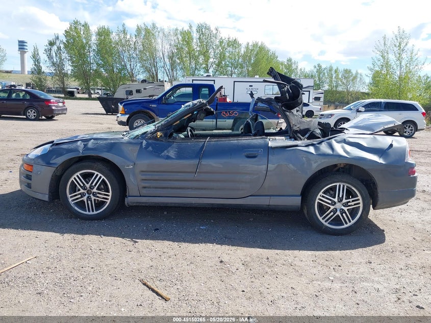 2003 Mitsubishi Eclipse Spyder Gts VIN: 4A3AE75H63E171417 Lot: 45150265