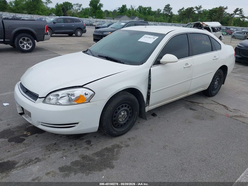 2008 Chevrolet Impala Police 2G1WS553681368664 photo 1