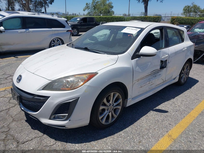 Vin: jm1bl1h68a1341933, lot: 45648003, mazda mazda3 s sport 20102