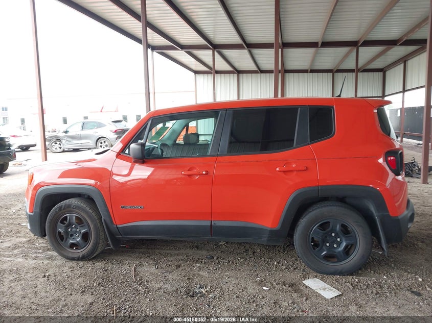 2017 JEEP RENEGADE SPORT UTILITY VEHICLE 2.4L I-4 VVT, 180HP