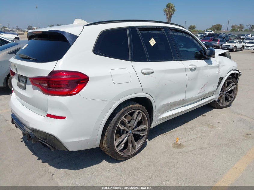 2021 BMW X3 SPORT UTILITY VEHICLE 3.0L I-6 DI, DOHC, VVT, TURBO, 382HP