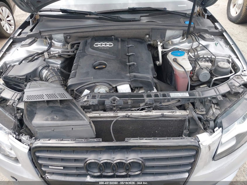 2011 Audi A4 2.0 2.0T Premium grey Lot 111045150360 Vin WAUFFAFL1BN029106