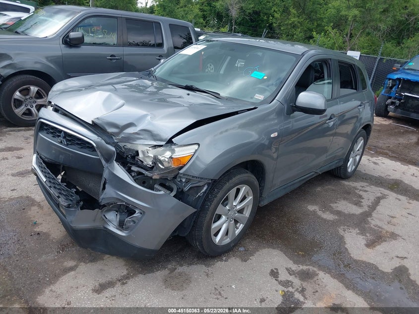 2014 Mitsubishi Outlander Sport Es 4A4AR3AU1EE018104 photo 1