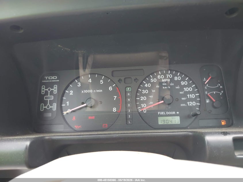 2000 Isuzu Trooper Limited/Ls/S VIN: JACDJ58X6Y7J04748 Lot: 45150366