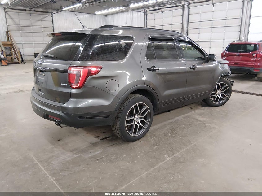 Vin: 1fm5k8gt1kgb42734, lot: 45648023, ford explorer sport 20194