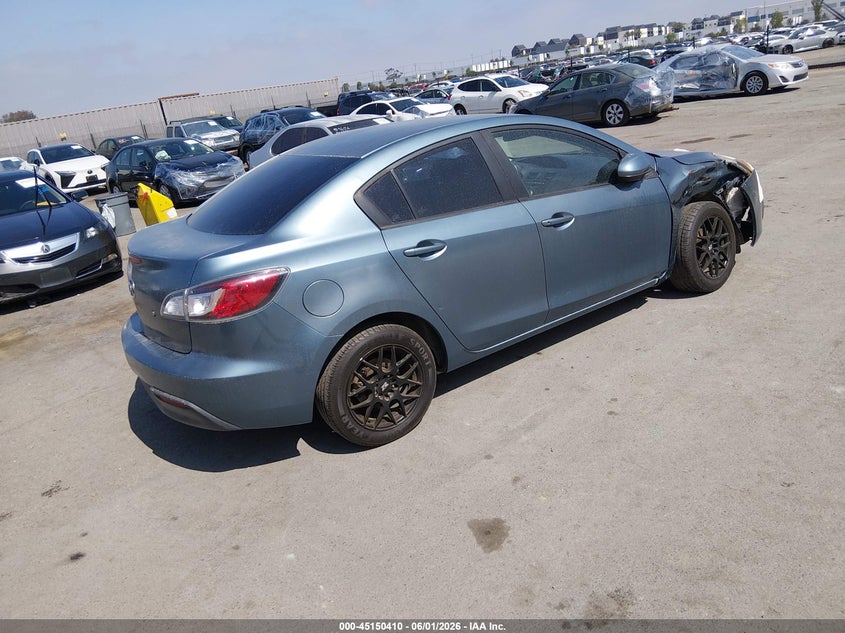Vin: jm1bl1sg0a1293202, lot: 45648062, mazda mazda3 i sport 20104