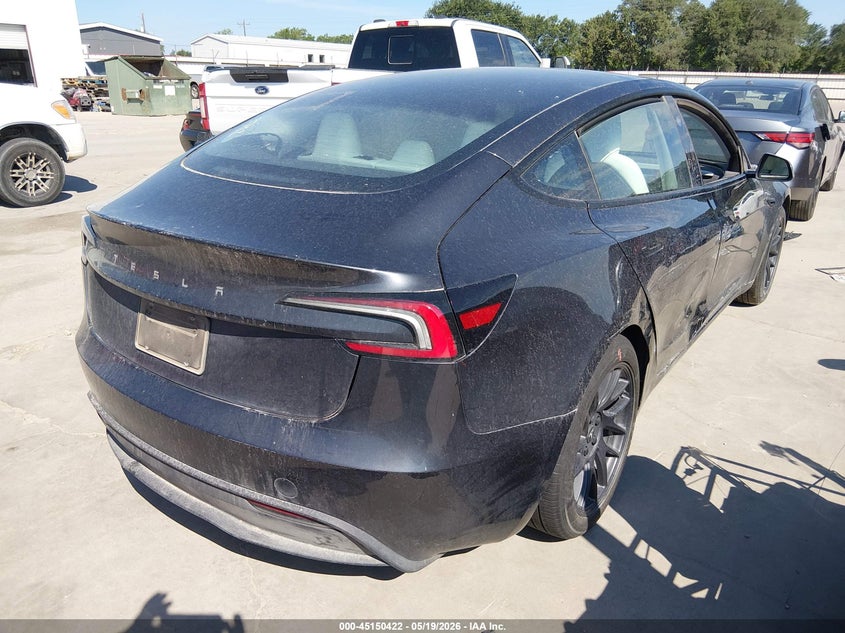 Vin: 5yj3e1eaxsf982792, lot: 45648075, tesla model 3 long range rear-wheel drive/standard rear-wheel drive 20254