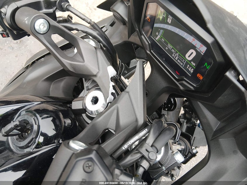 2025 Kawasaki Ex650 P VIN: ML5EXEP16SDAG2679 Lot: 45150458