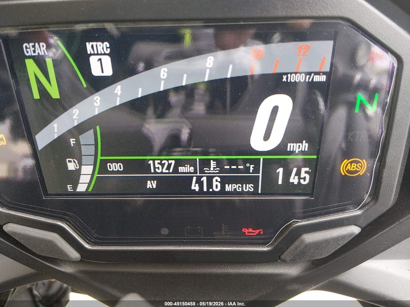 2025 Kawasaki Ex650 P VIN: ML5EXEP16SDAG2679 Lot: 45150458