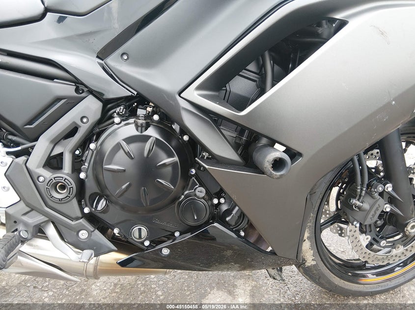 2025 Kawasaki Ex650 P VIN: ML5EXEP16SDAG2679 Lot: 45150458