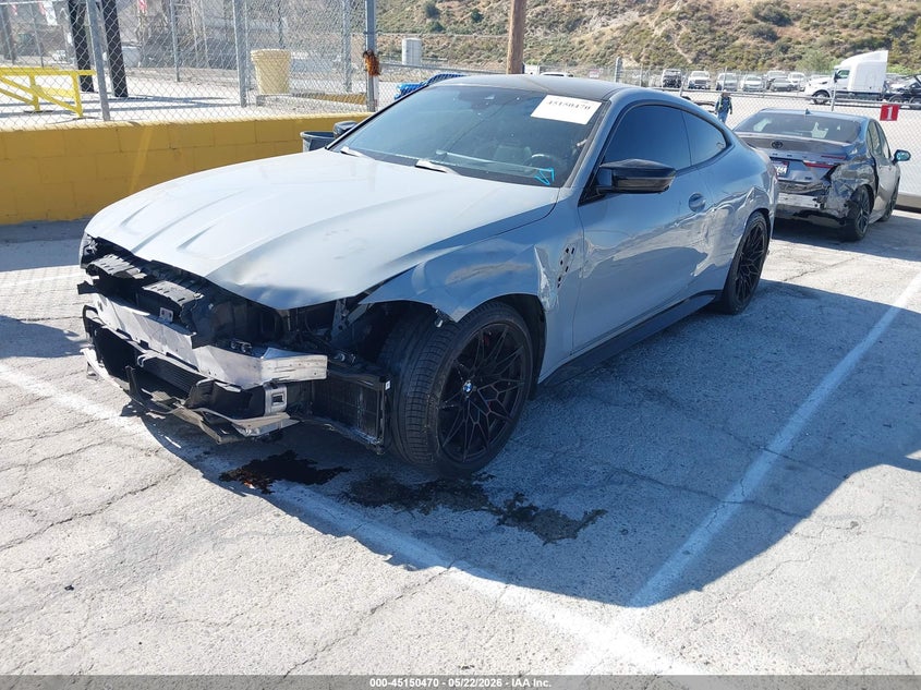 Vin: wbs43az0xrcp38619, lot: 45648123, bmw m4 competition xdrive 20242
