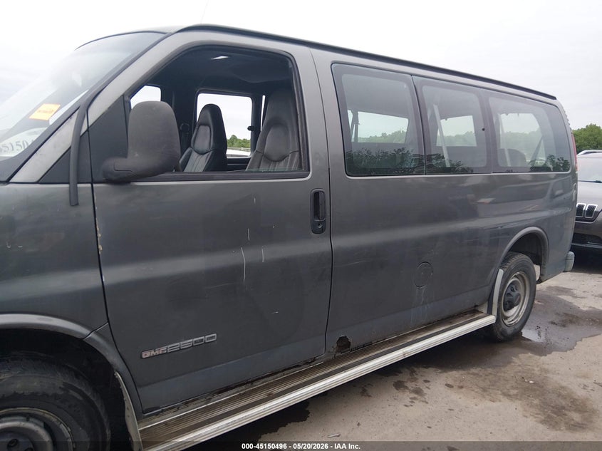 2000 GMC Savana Standard VIN: 1GJGG25RXY1262121 Lot: 45150496