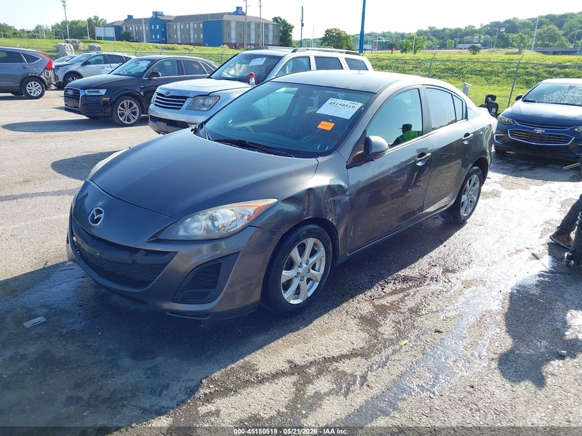 Vin: jm1bl1sf9a1253949, lot: 45648172, mazda mazda3 i touring 20102