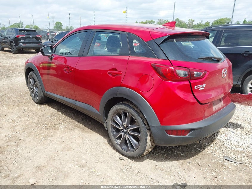Vin: jm1dkfc78j1322145, lot: 45648226, mazda cx-3 touring 20183