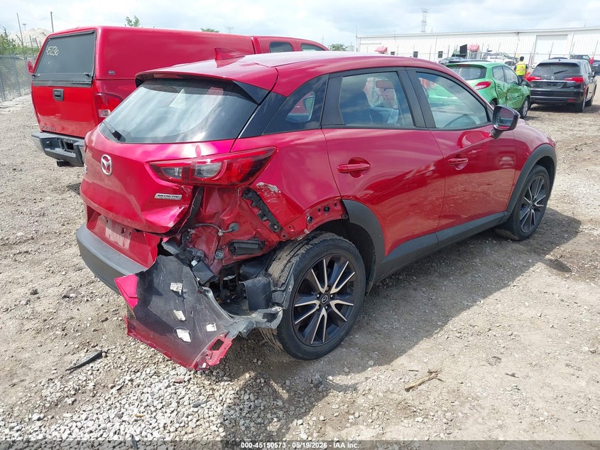 Vin: jm1dkfc78j1322145, lot: 45648226, mazda cx-3 touring 20184