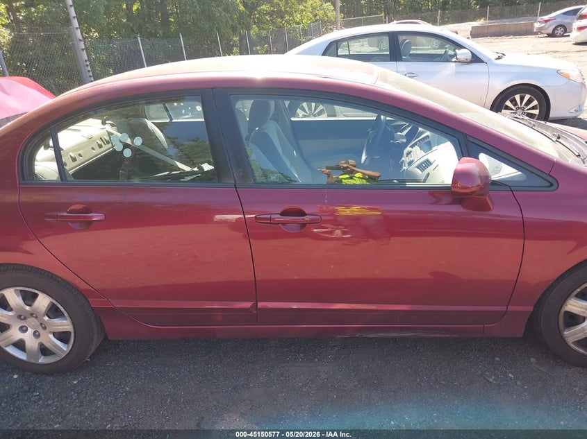 2010 HONDA CIVIC SEDAN 1.8L I-4 VVT, 140HP