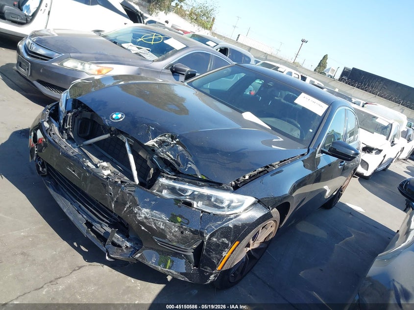 Vin: 3mw5r1j08m8b71135, lot: 45648239, bmw 330i 20212