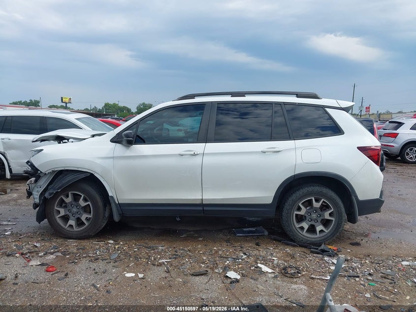 2022 Honda Passport Awd Trailsport VIN: 5FNYF8H60NB026728 Lot: 45150597