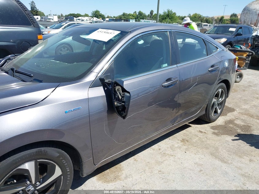 2021 Honda Insight Ex VIN: 19XZE4F5XME011071 Lot: 45150657
