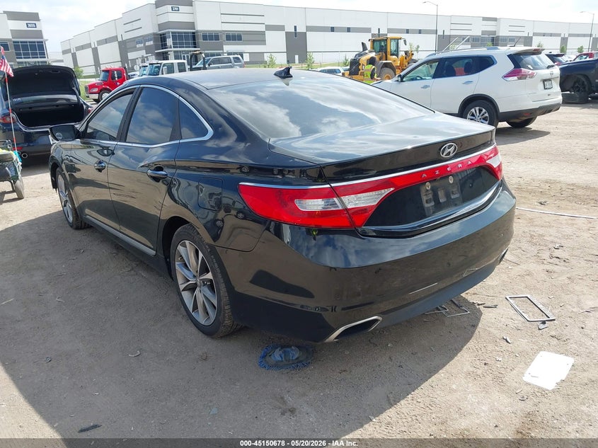 Vin: kmhfg4jg1fa453051, lot: 45648331, hyundai azera 20153