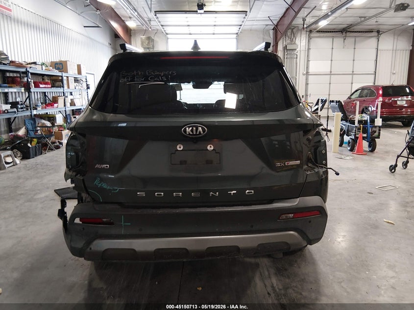 VIN 5XYRKDLF7MG012350 2021 KIA SORENTO SX PRESTIGE