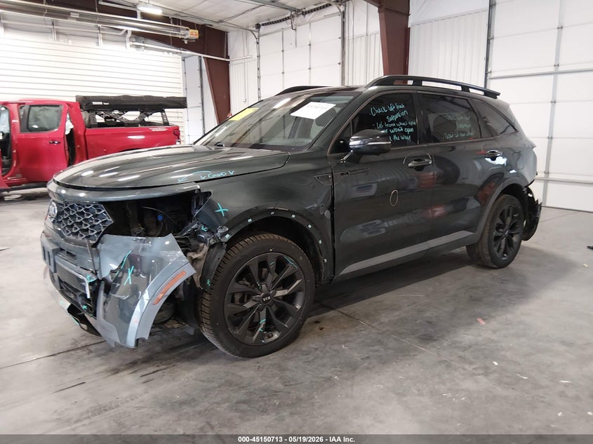 VIN 5XYRKDLF7MG012350 2021 KIA SORENTO SX PRESTIGE