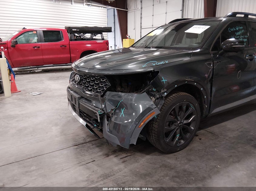 VIN 5XYRKDLF7MG012350 2021 KIA SORENTO SX PRESTIGE