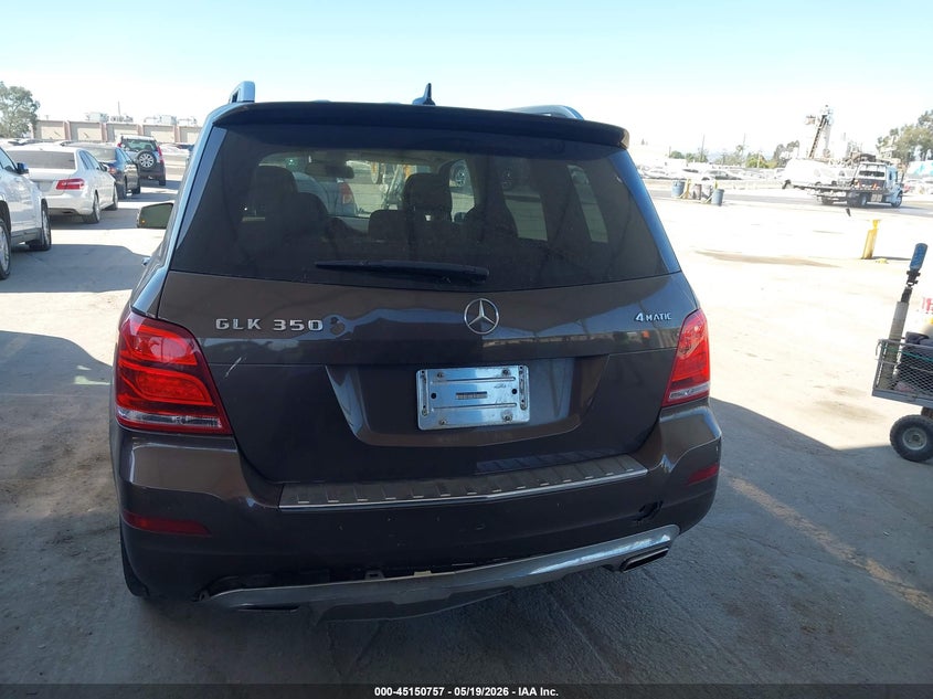 2015 Mercedes-Benz Glk 350 4Matic VIN: WDCGG8JBXFG364882 Lot: 45150757