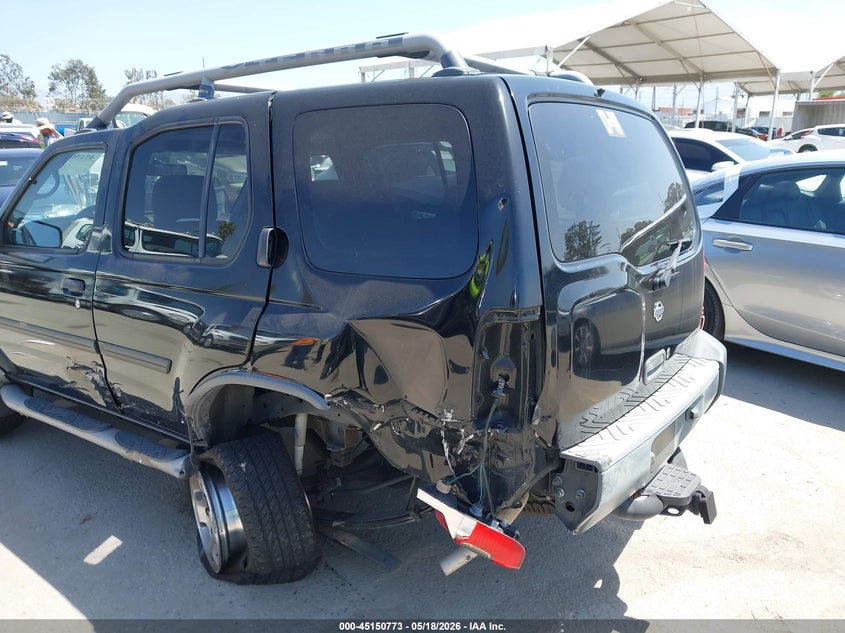 2000 Nissan Xterra Se/Xe VIN: 5N1ED28T4YC599124 Lot: 45150773