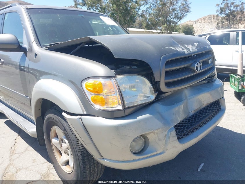 2003 Toyota Sequoia Sr5 V8 VIN: 5TDZT34A23S184992 Lot: 45150849
