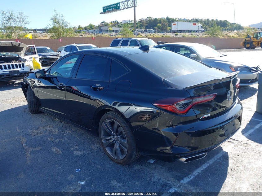Vin: 19uub6f59pa001798, lot: 45648519, acura tlx a-spec package 20233