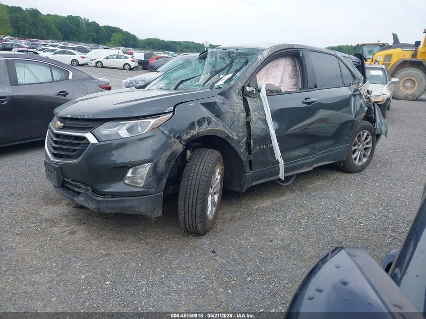 2019 Chevrolet Equinox Ls 3GNAXHEV1KS544755 photo 1
