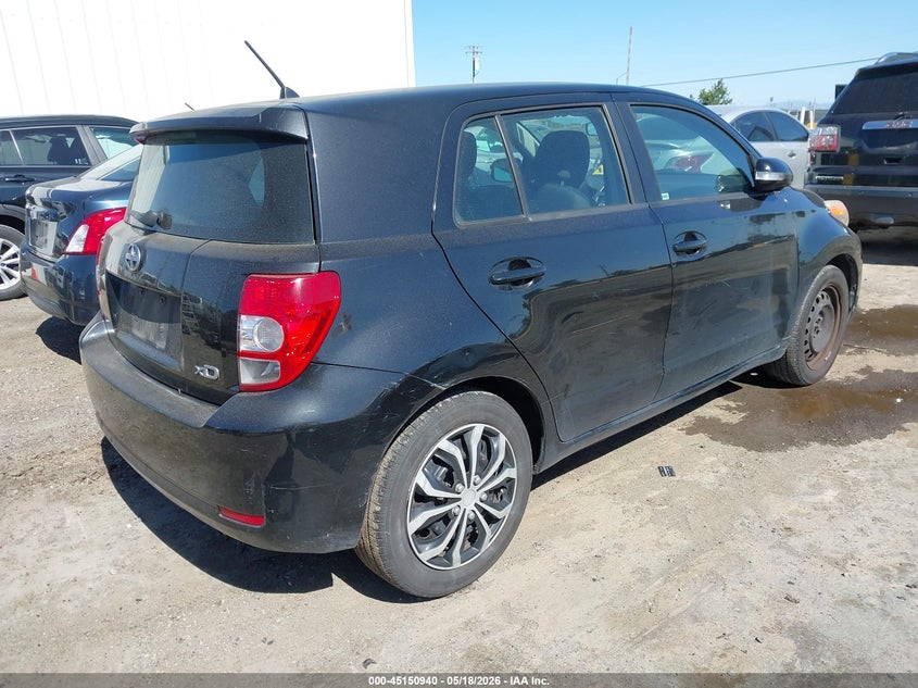 2011 Scion Xd 1.8 Black Lot 111045150940 Vin JTKKU4B49B1011184