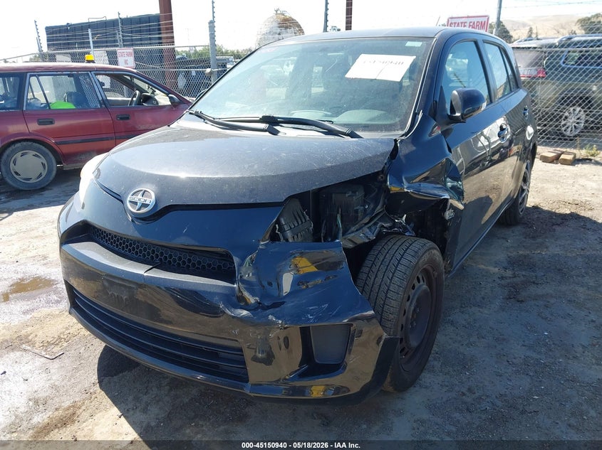 2011 Scion Xd 1.8 Black Lot 111045150940 Vin JTKKU4B49B1011184