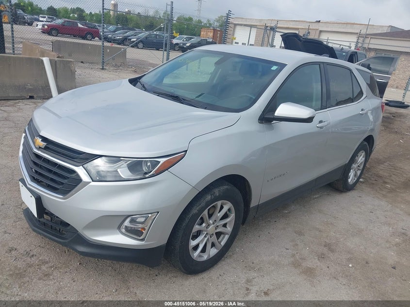 2019 Chevrolet Equinox Lt 3GNAXKEV6KL164642 photo 1