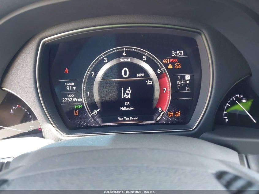 2020 LEXUS LS 500 auction photo 7