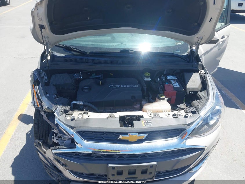 2021 Chevrolet Spark Fwd 1Lt Automatic VIN: KL8CD6SA5MC750310 Lot: 45151034
