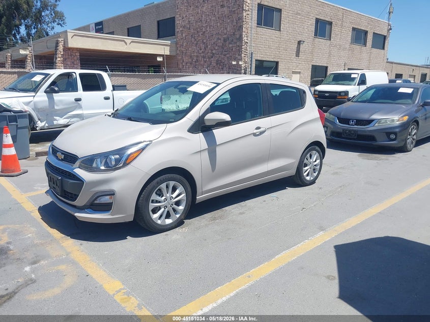 Vin: kl8cd6sa5mc750310, lot: 45648687, chevrolet spark fwd 1lt automatic 20212
