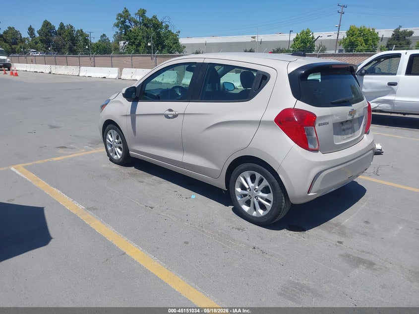 Vin: kl8cd6sa5mc750310, lot: 45648687, chevrolet spark fwd 1lt automatic 20213