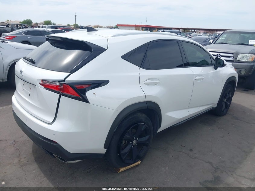 Vin: jtjbarbz4h2114022, lot: 45648712, lexus nx 200t 20174
