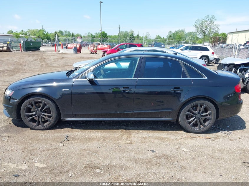 2011 Audi S4 3.0 3.0 Premium Plus Black Lot 111045151060 Vin WAUBGAFL5BA115232