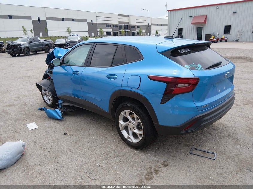 2025 CHEVROLET TRAX SPORT UTILITY VEHICLE 1.2L I-3 DI, DOHC, VVT, TURBO, 137HP