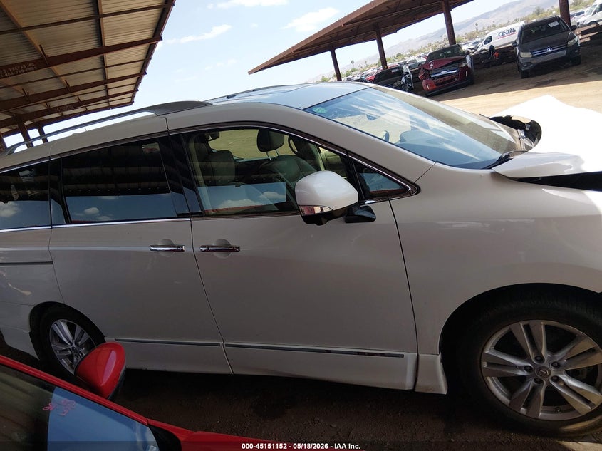 2015 Nissan Quest Platinum VIN: JN8AE2KP6F9121667 Lot: 45151152