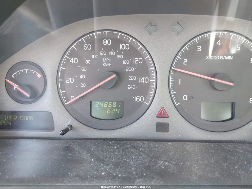2002 Volvo S80 Executive/T6 VIN: YV1TS91D921272597 Lot: 45151167