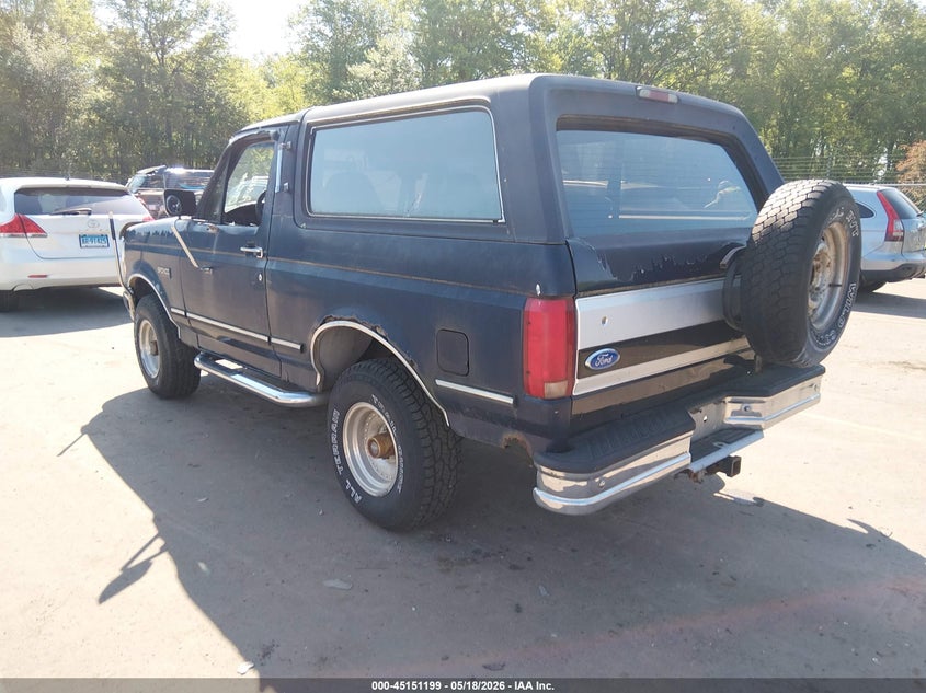 1992 FORD BRONCO auction photo 3