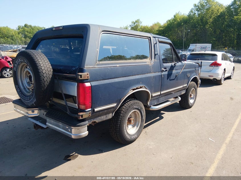 1992 FORD BRONCO auction photo 4