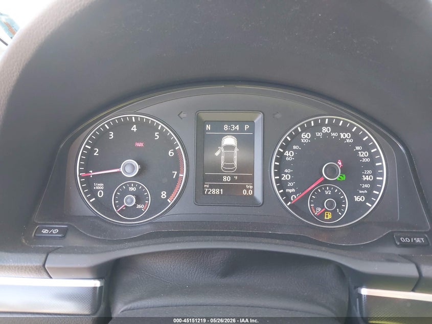 2014 Volkswagen Eos Sport VIN: WVWBW8AH0EV007258 Lot: 45151219