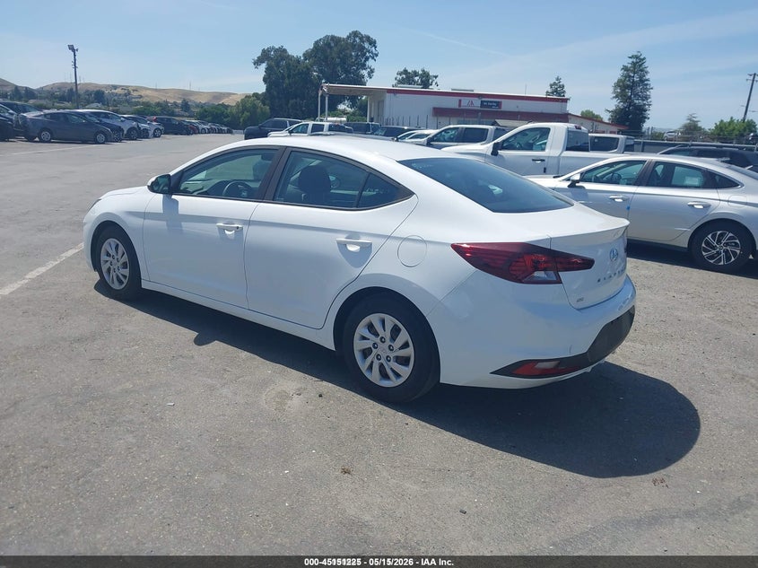 Vin: 5npd74lf1lh612770, lot: 45648878, hyundai elantra se 20203